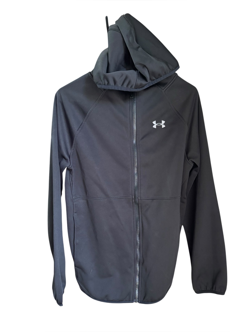 Under Armour Youth Black Full-Zip Hoodie Jacket Size Xl